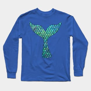 mermaid tail Long Sleeve T-Shirt